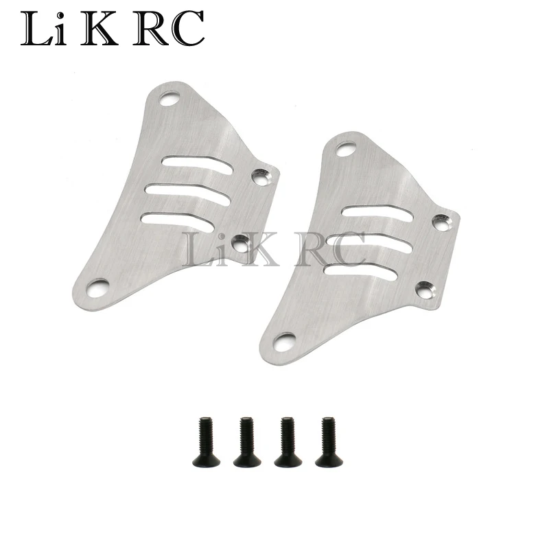 

Stainless Steel Front And Rear Chassis Armor Protector For Tamiya TT-02 Pro TT02 1/10 RC Car Upgrades Parts