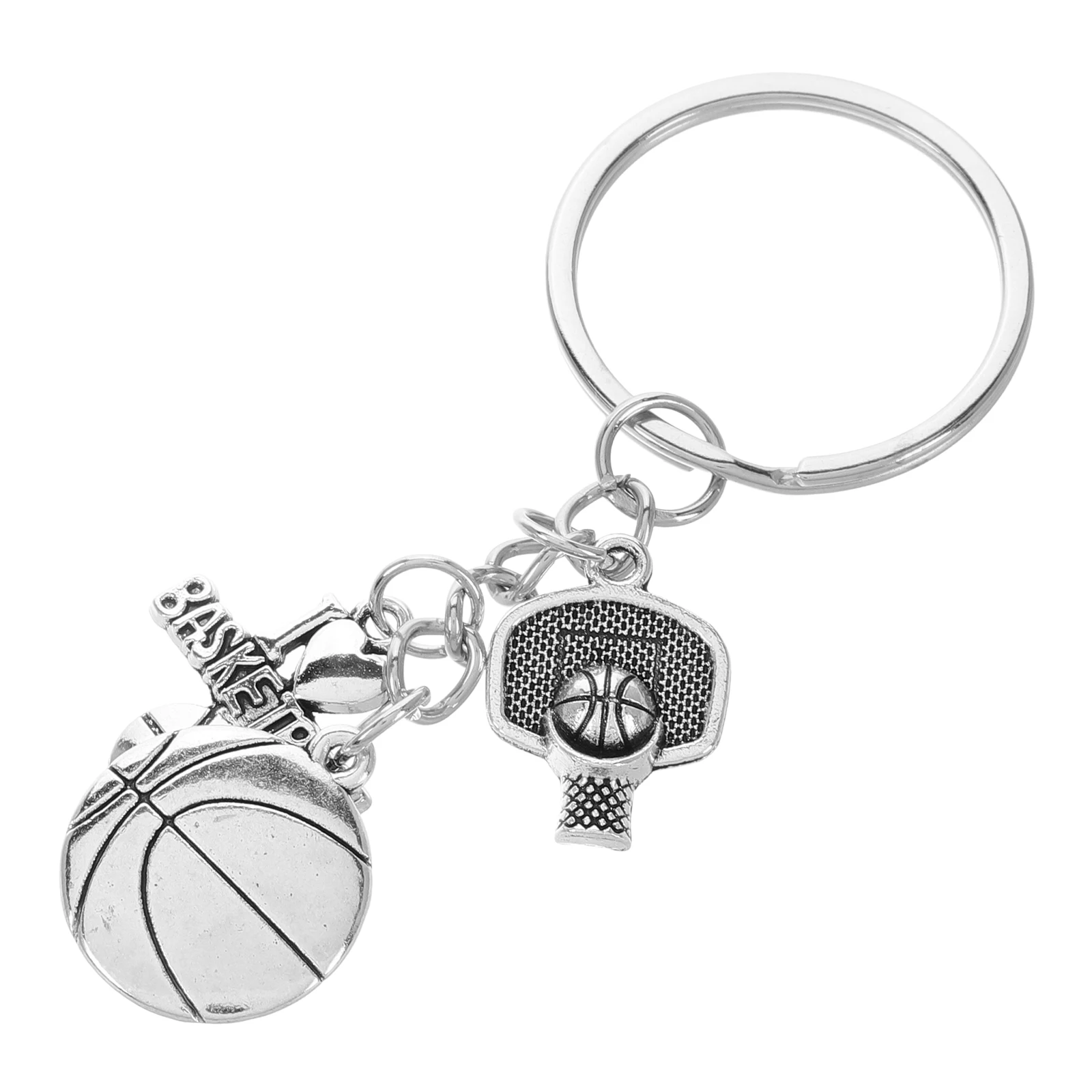 

Cheerleading Keychain Basketball Player Cool Kids Souvenirs Trendy Metal Pendant Creative Gift Alloy Key Holder Keychains