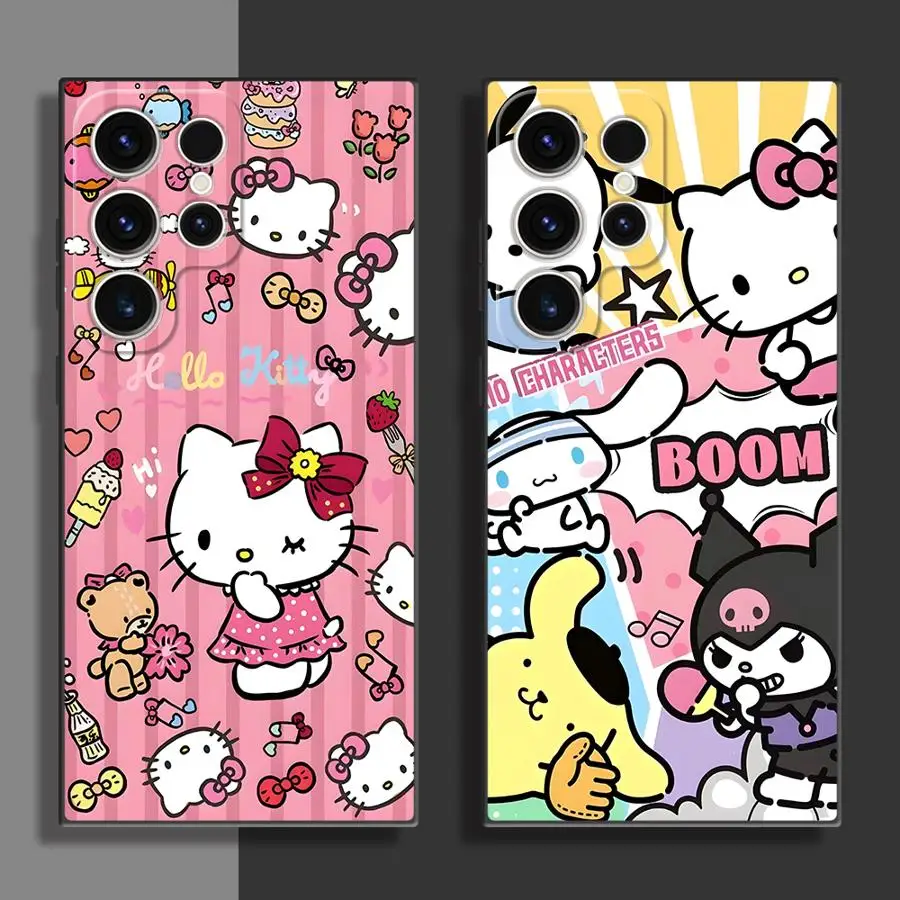 حافظة لهاتف سامسونج جالاكسي S21 S22 Plus S25 + S24 + S21 + S25 Ultra S24 S23 FE S20 Soft Funda