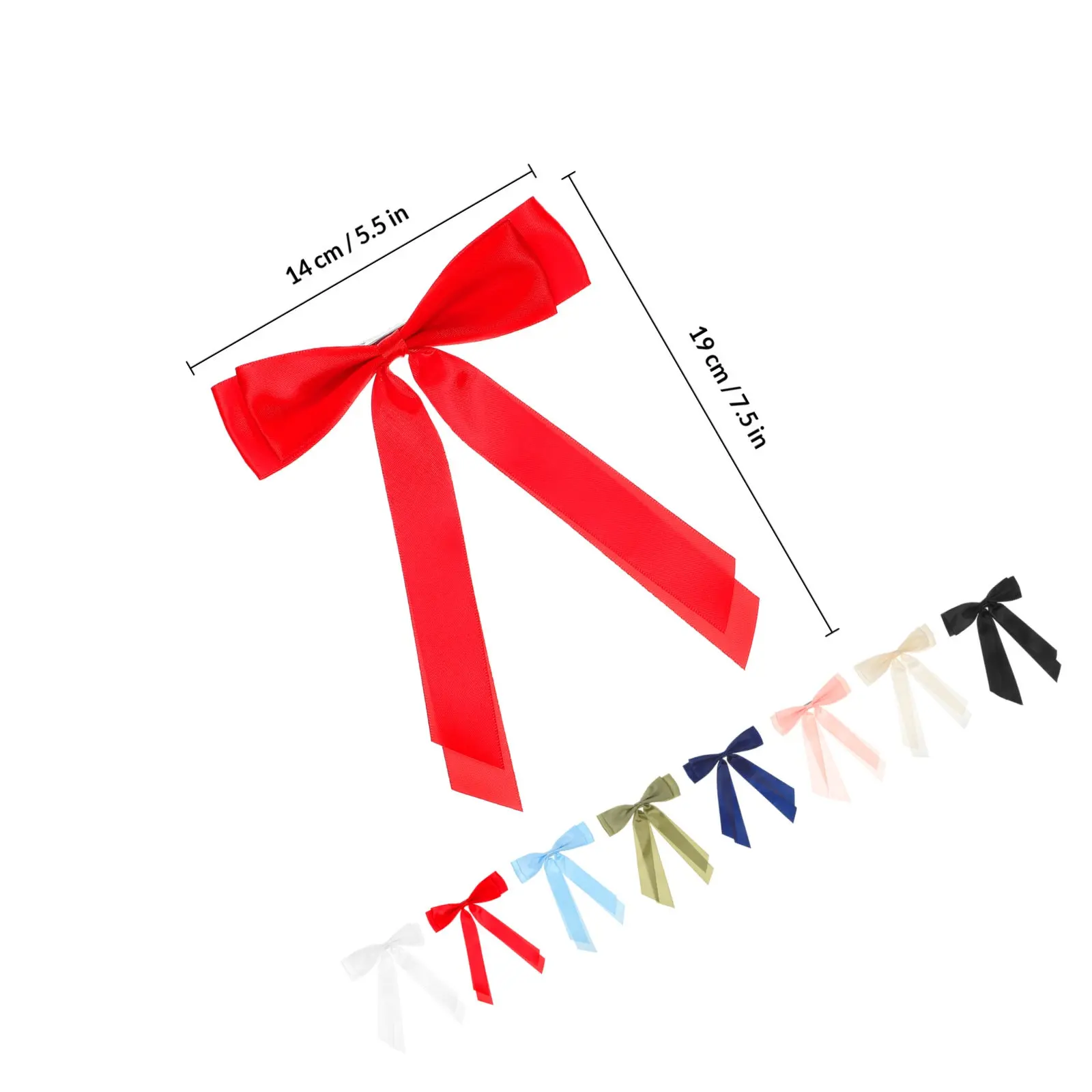 8 Pcs Hair Bows Bow Hair Clips For Women Bow Hair Clips Bows For Hair Styling Hair Barrettes Bow Hair Accessories For Wome