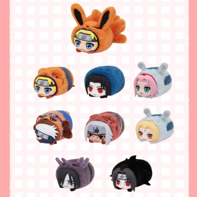 

Оригинальная серия Blind Box Shippuden Beast Lying Party: Очаровательная мультяшная плюшевая кукла-загадка, подарок с персонажами аниме
