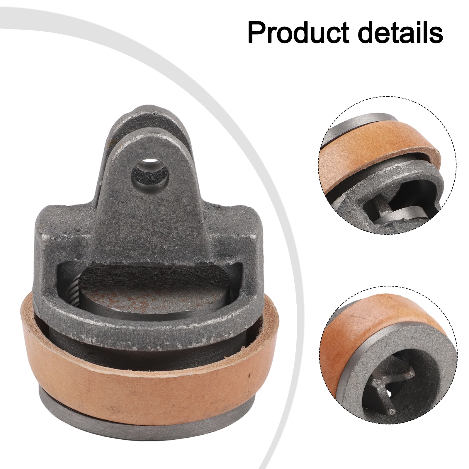 For Fountain Pumps Handle Pump Parts Garden Maintenance Large Rubber Pad Diameter 9cm Cowhide Leather Material