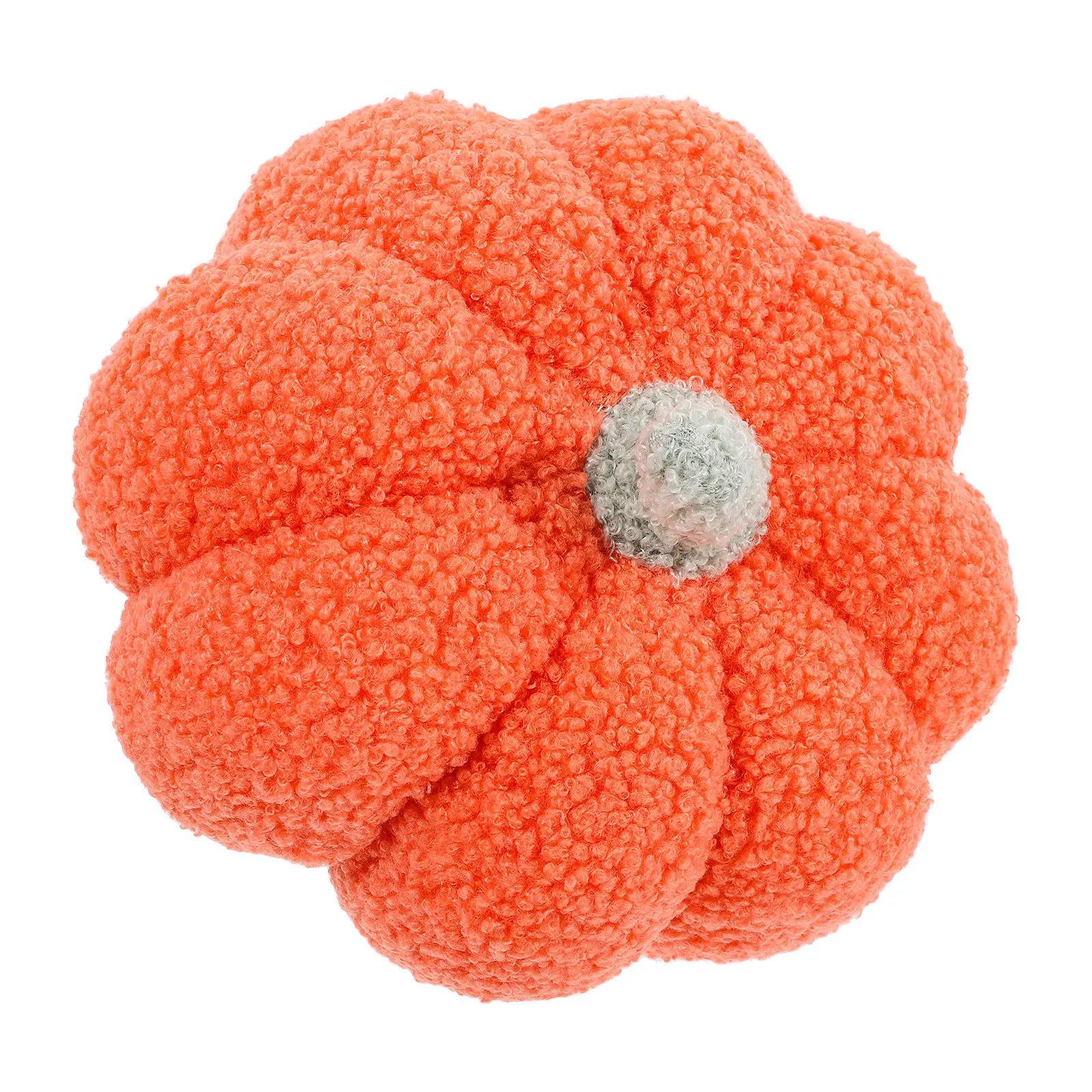 

Cozy Pumpkin Throw Pillow Lightweight Portable Decorative Accent for Living Room Bedroom Sofa Floor Autumn Thanksgiving Home