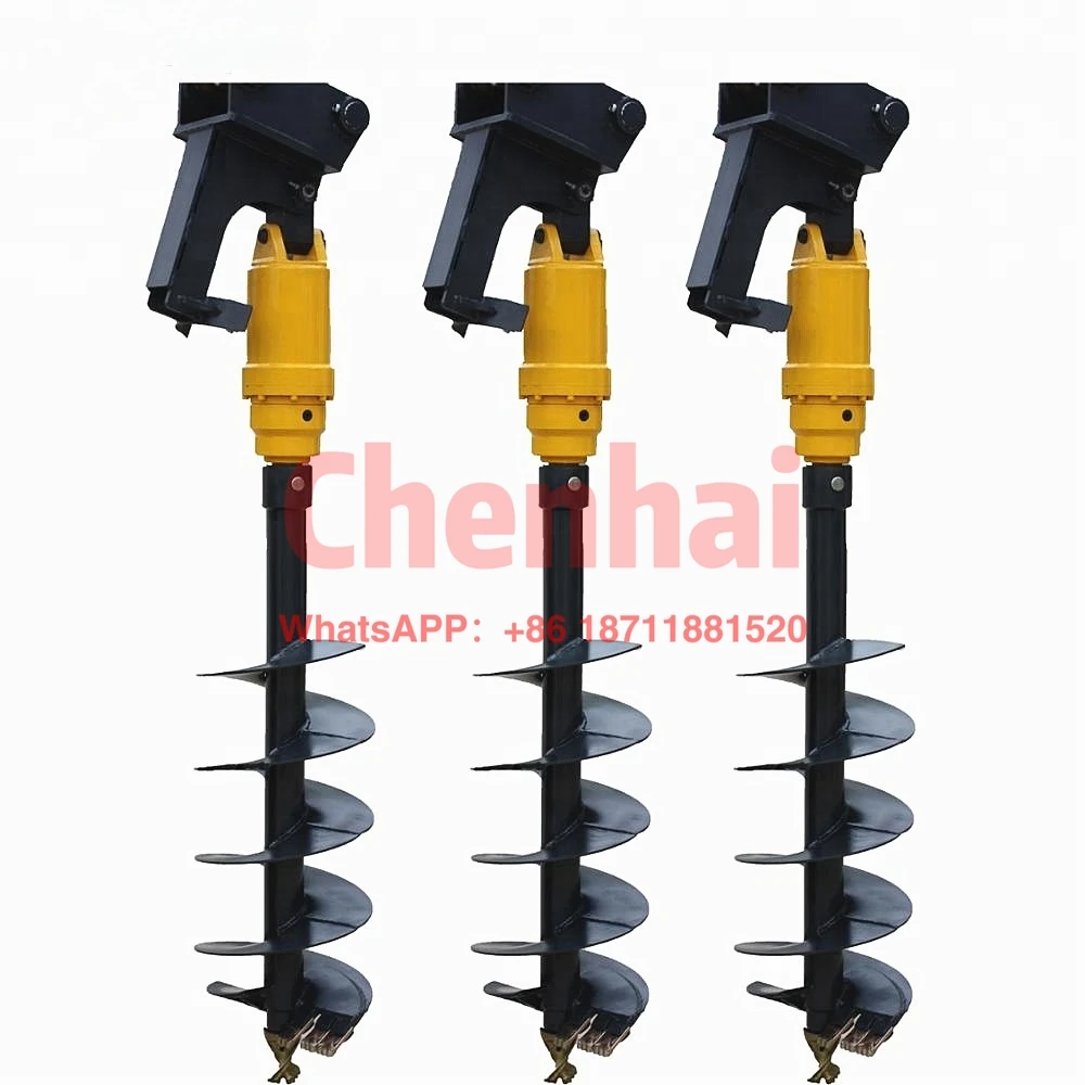 

MIni hydraulic earth auger earth drilling auger for excavator