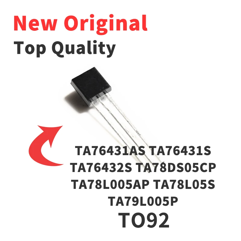 10 Pieces TA76431AS TA76431S TA76432S TA78DS05CP TA78L005AP TA78L05S TA79L005P TO92L Chip IC New Original