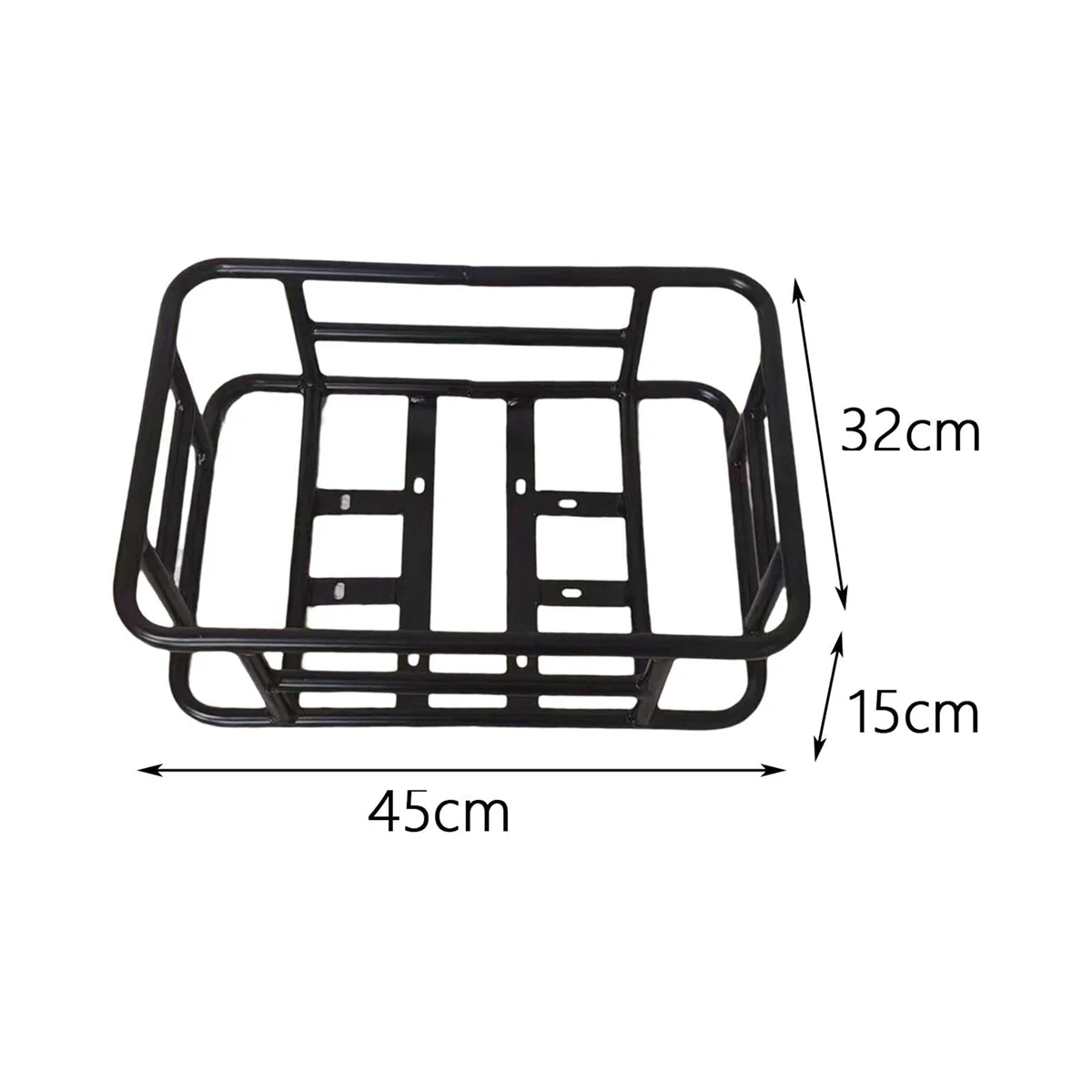 Front Frame Bike Basket Rear, Bicycle Basket Handlebar Front Rear Hanging Bike Cycling Accessoris Panniers