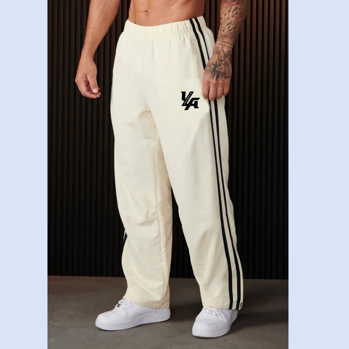 

New 2025 young tide brand leisure suit autumn and winter men's and women's sports fitness sweater pants two-piece suit