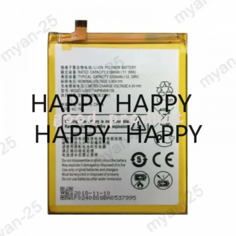 3200mAh Li3931T44P8h806139 Battery For ZTE Blade V9 V10/V9Vita V10Vita/A7 Vita/A4/A5 2020/A7 2019 Mobile Phone Batteries MN