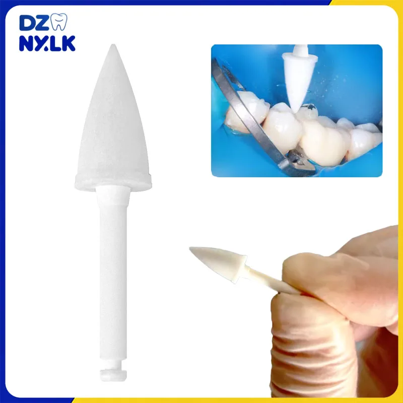 

25 шт., полиры для стоматологической композитной смолы P6 2,0, одноступенчатая система отделки, стоматологический полировщик зубов, оправка PS для низкоскоростного наконечника