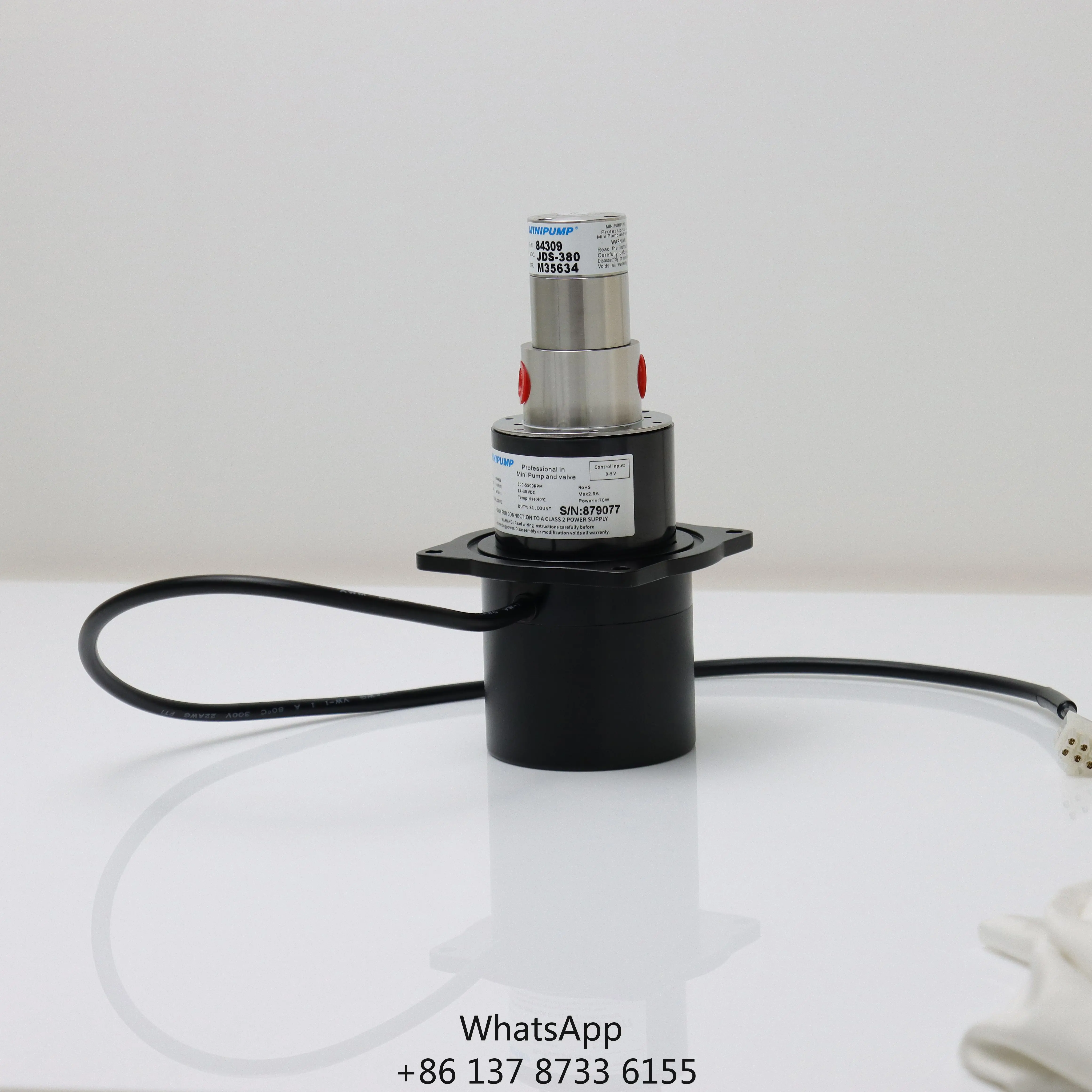 Gear Small Water Pumps For Chemical Blending Robot Magnetic Drive Micro Gear Pump
