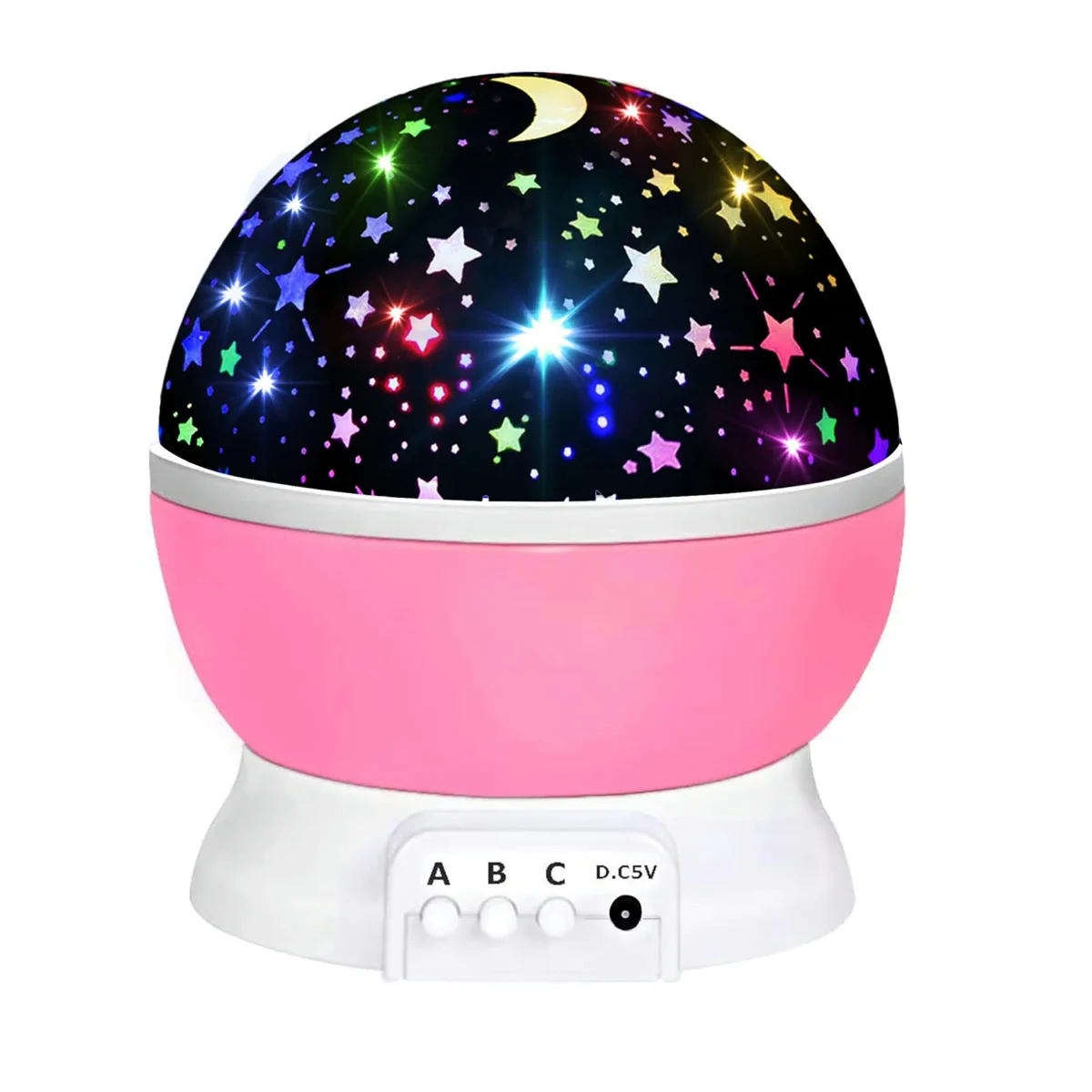 Projecteur d'étoiles pour filles, jouet mentaires oriel pour enfants, lampe rotative à-62360 ° USB, cadeau d'anniversaire parfait pour les adolescents, Noël