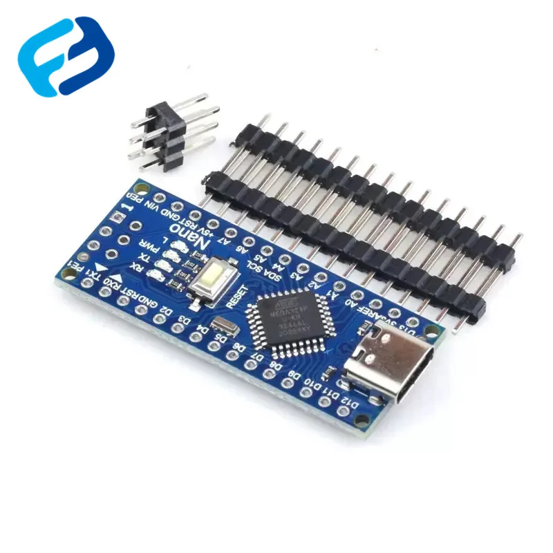 Type-C USB Nano 3.0 With Bootloader Compatible Nano 3.0 Controller For Arduino CH340 USB Driver 16Mhz Original IC ATMEGA328P