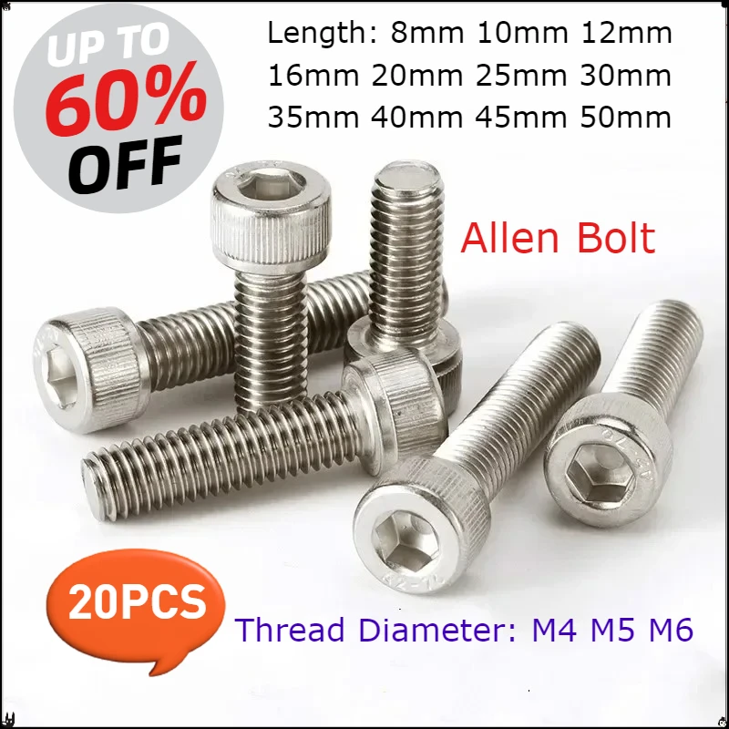 20Pc M4 M5 M6 Allen…