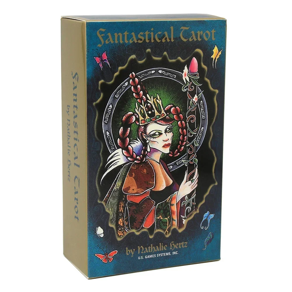 Santastical tarot 78pcs cards 1: 1 Size Guide book Tarot Board games