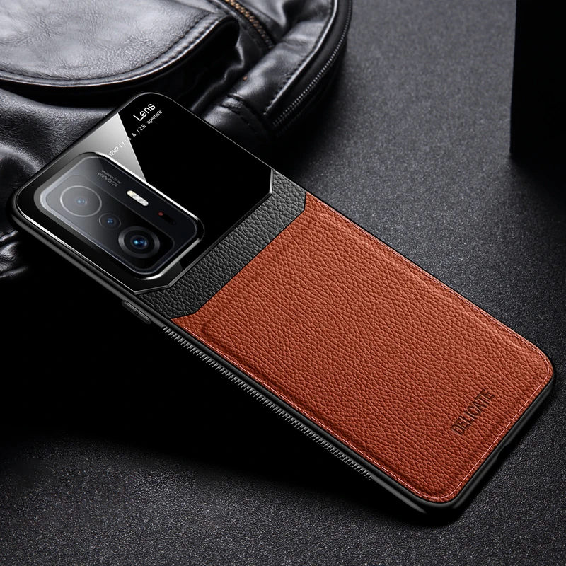 for xiaomi 11t pro case leather silicone frame bumper protect phone case for xiaomi 11t mi11t mi 11 t pro xiaomi11t back cover