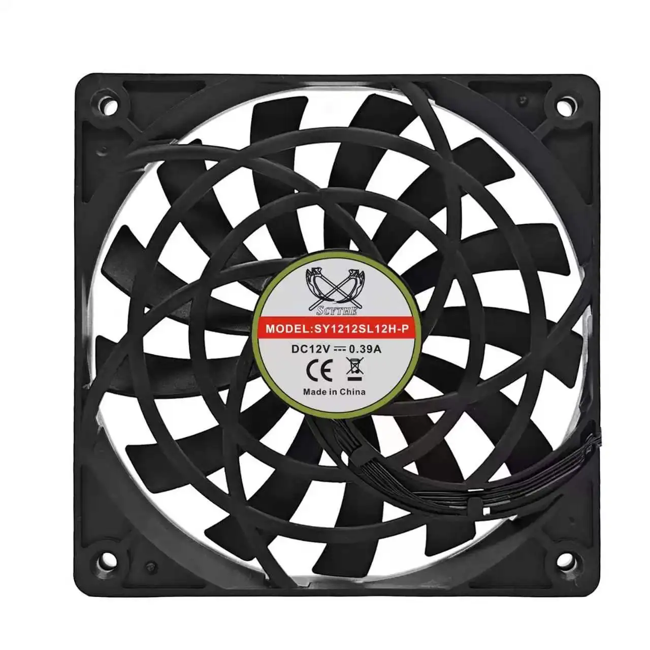For SCYTHE SY1212SL12H-P DC 12V 0.39A 12012 120x120x12mm 4Pin PWM Ultra Slim Low Profile ITX HTPC PC Case Server Chassis Fans