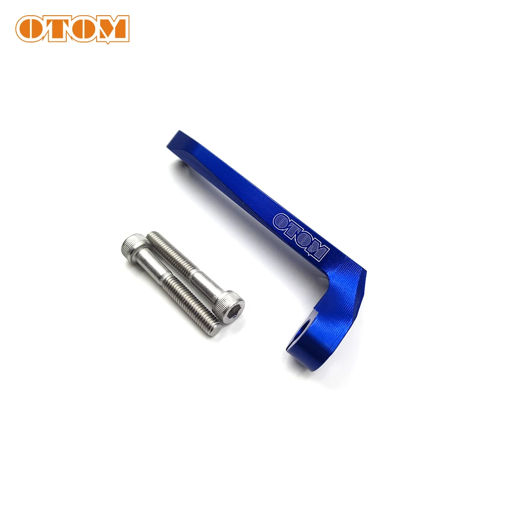 OTOM Motorcycle Clutch Arm Bracket Cable CNC Aluminum Clutch Wire Clip Anchor Holder For ZONGSHEN Engine NC250 250cc KAYO K6 BSE