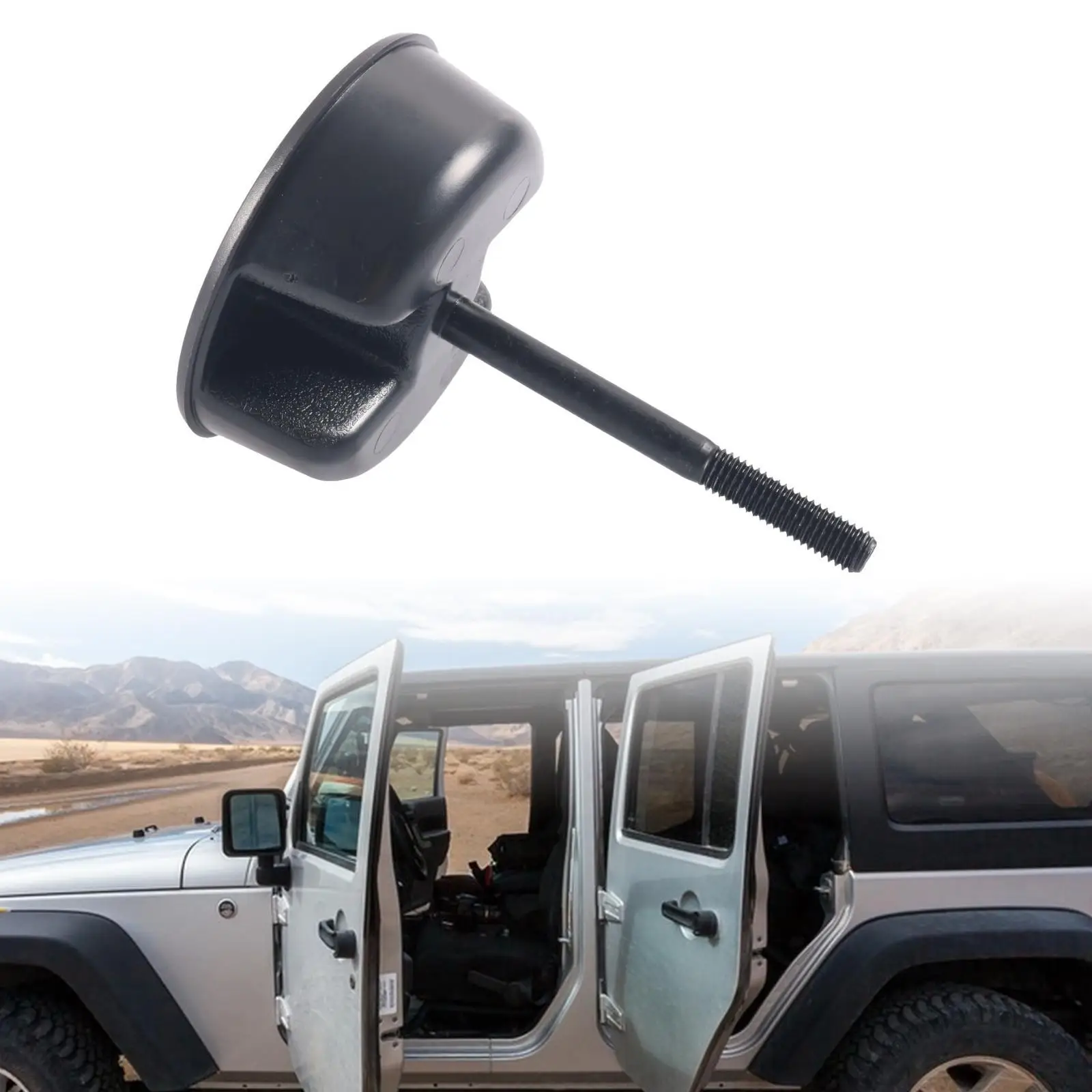 

Hard Top Mounting Knob Fasteners Easy to Install Spare Part Sturdy Repair Roof Hardtop Bolt Replacement for Wrangler JK