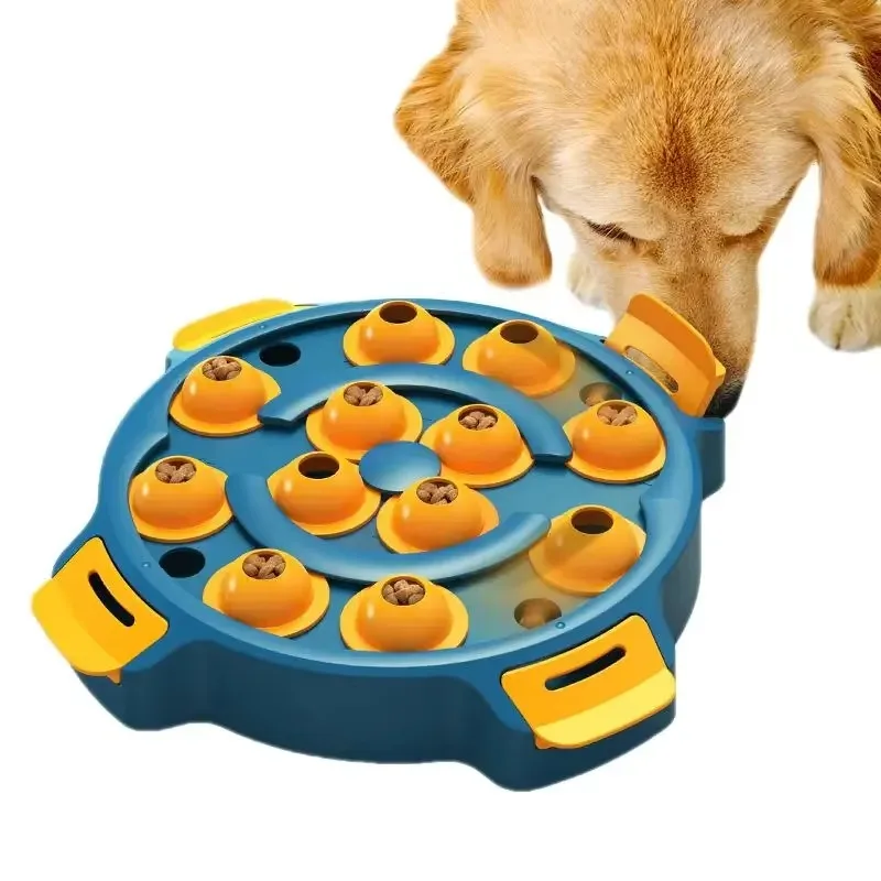 

Игрушки-головоломки для собак: коробки для корма, медленные кормушки, дозаторы лакомств, миски для дрессировки щенков, забавные многофункциональные нескользящие прочные игрушки для питомцев