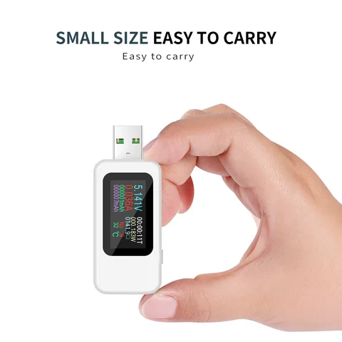 JUANJUAN USB тестер тока 4-30В, 9/10 в 1 — фото товара