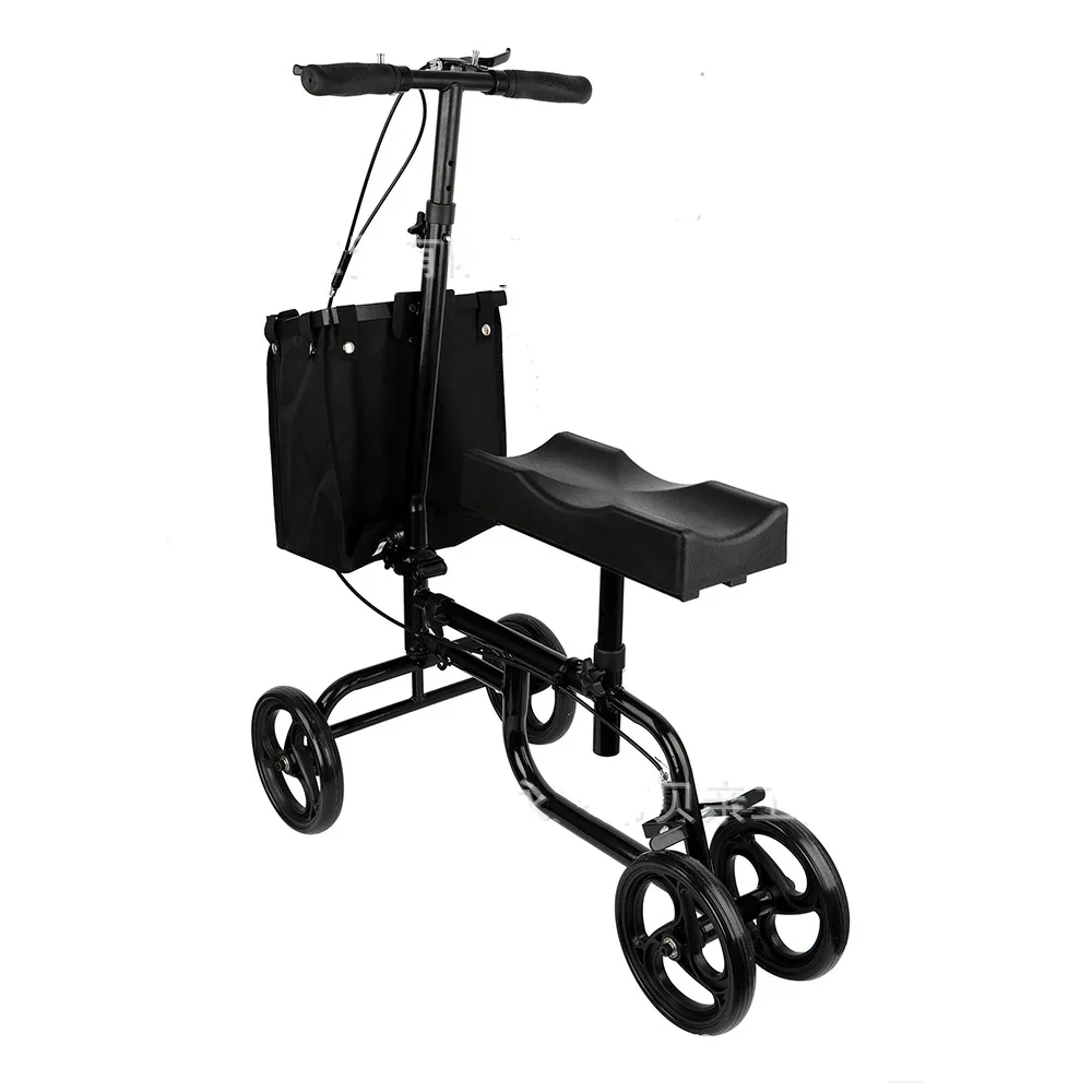 

Adjustable outdoor knee walking scooter