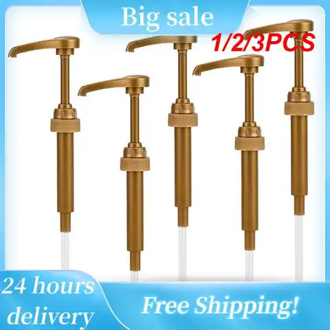 1/2/3 पीसीएस कॉफी दूध चाय डिस्पेंसर सिरप पंप तरल डिस्पेंसर मोनिन सिरप के लिए 10 मिलीलीटर जूस बोतल डिस्पेंसर पंप रसोई उपकरण 12 best sales सिरप पंप - №6