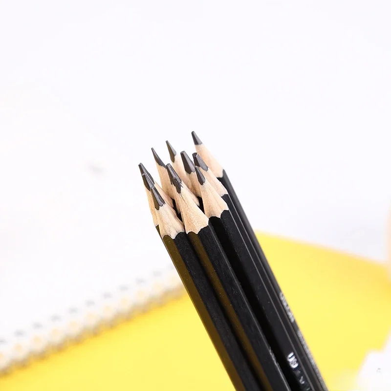 12-teiliges professionelles Zeichen- und Skizzierbleistift-Set 2H-8B Graphit-Schattierungs-Skizzenkunst-Bleistifte für Anfänger Pro Artists Stationery – Detail 6