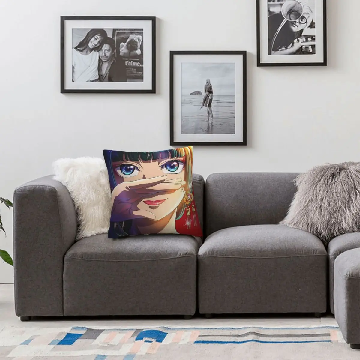 The Apothecary Diaries Maomao Anime Square Pillowcase Pillow Cover Cushion Zip Decorative Comfort Throw Pillow for Home Sofa