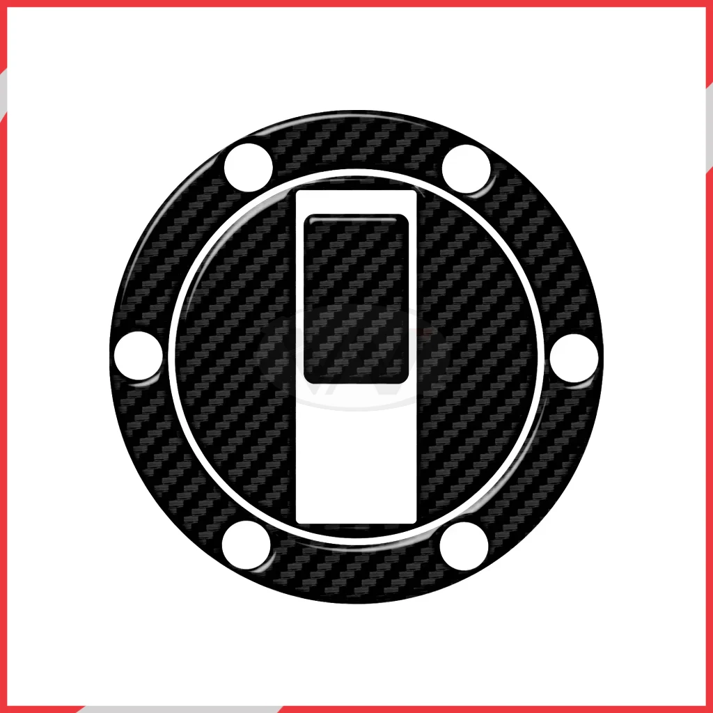 

Suitable for motorcycle fuel cap protection waterproof sticker decoration with 6 holes for Aprilia models before 2006