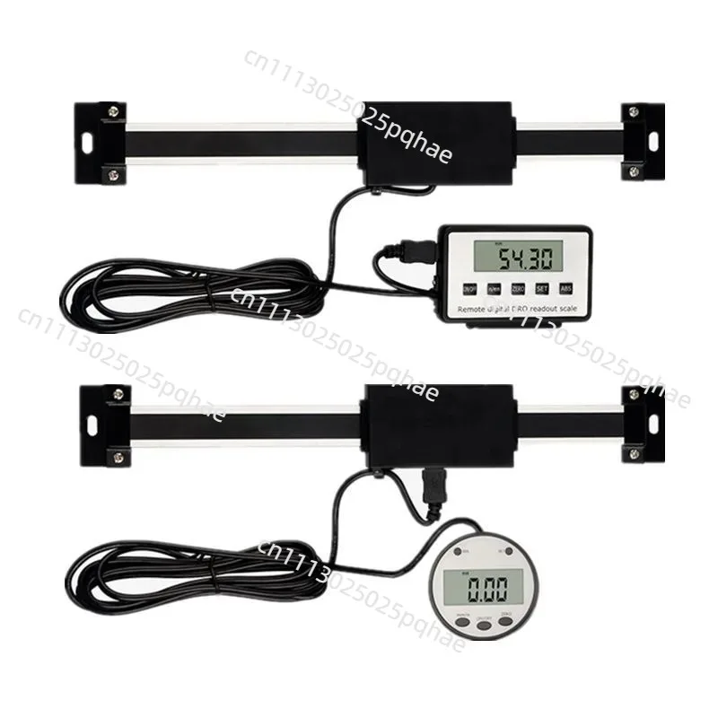 High-Precision Remote Digital Display Scale Meter Reading Scale Milling Machine Lathe Linear Scale with Lcd Base