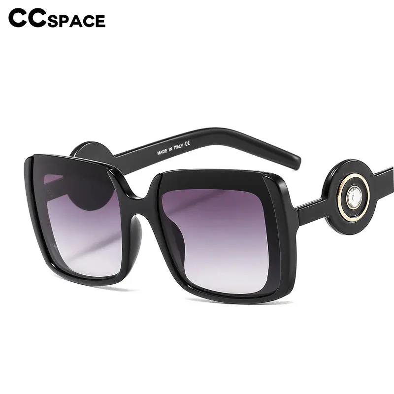 46529 Square Cat Eye Diamond Luxury Sunglasses Men Women Fashion Shades UV400 Vintage Glasses