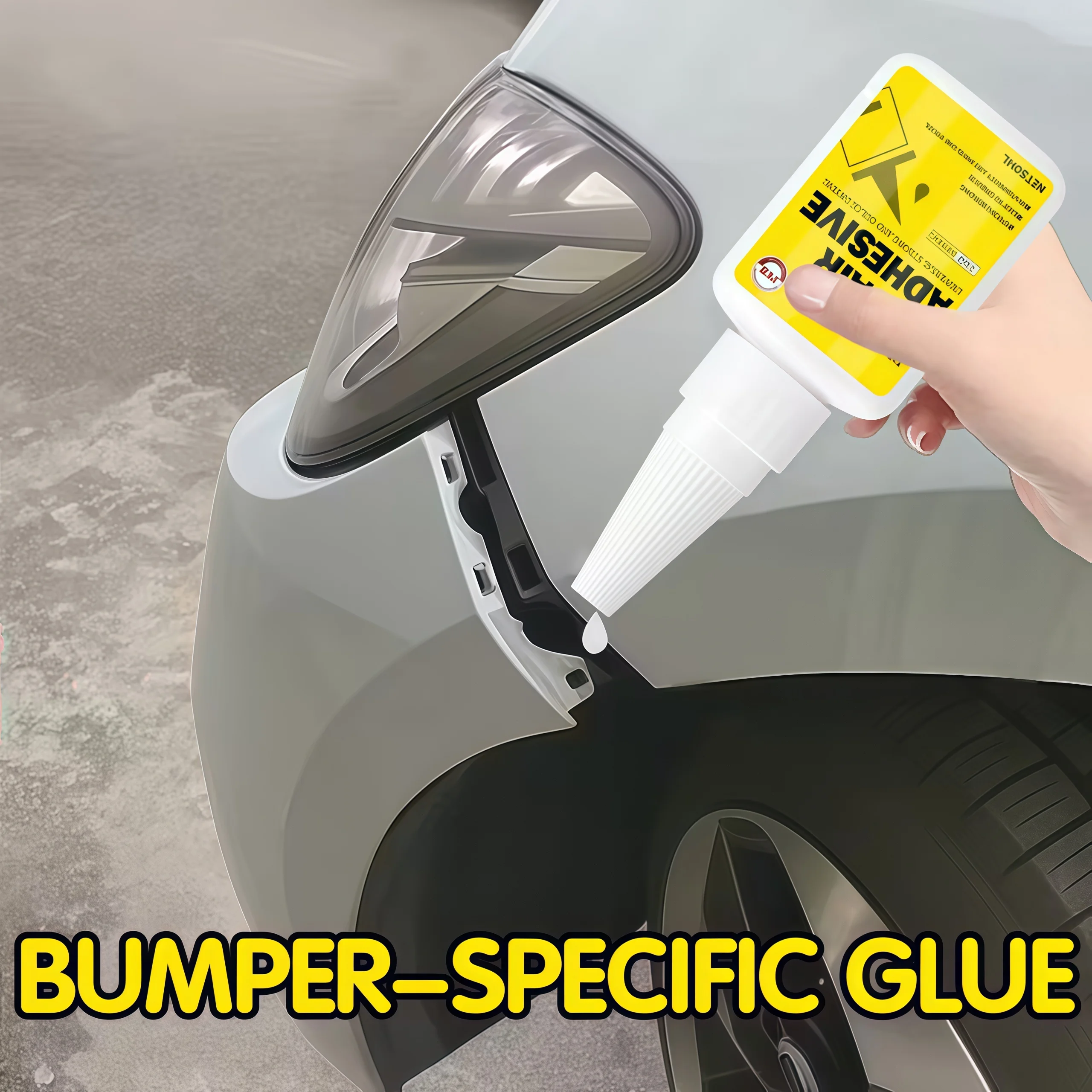 Hochleistungs-Autoreparaturkleber Schnelltrocknender Klebstoff für Auto-Innen- und Außenteile