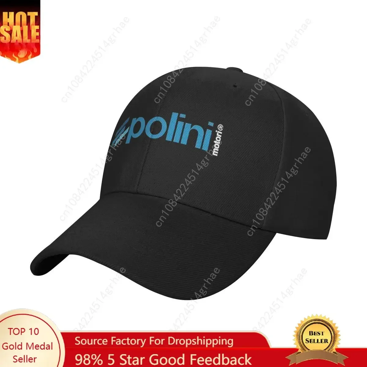 

Polini Italy Scooter Racer Durable for All Seasons Mens Cap Women's Cap Baseball Cap For Men