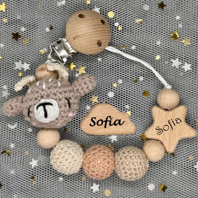 NOWY niestandardowy bez BPA buko chmury manekin DIY silikonowe klipsy do smoczka dla dzieci spersonalizowana nazwa kolorowe łańcuszki do smoczka prezent na ząbkowanie