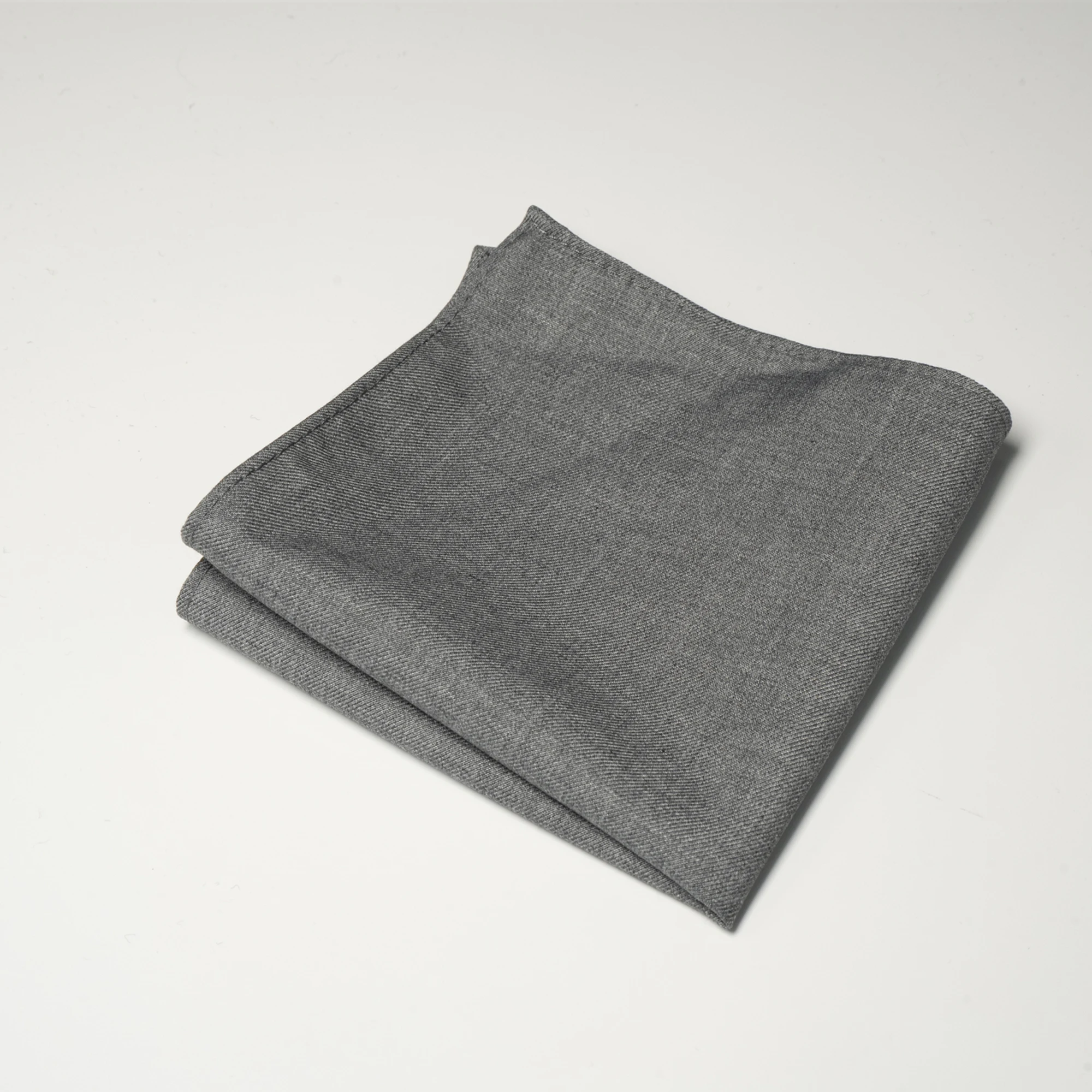 Solid Cotton Handkerchief Set for Men