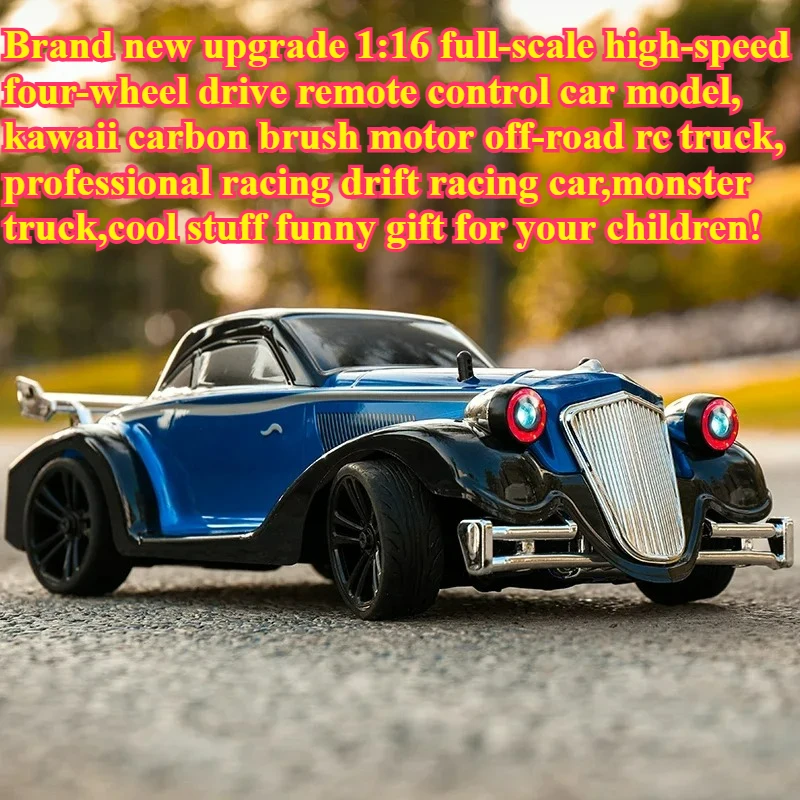 

Cool Stuff Rc Drift Car Funny Gift-Kawaii Remote Control Car Model,1:16 Full Scale High-speed 4WD Rc Cars for Adults,Fidget Toys