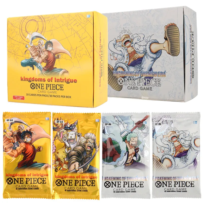 Anime One Piece Karte TCG OP-04 OP-05 Hidden Edition Gear 5 Luffy Zoro Shanks Sammelkarte One Piece Sammelkarte