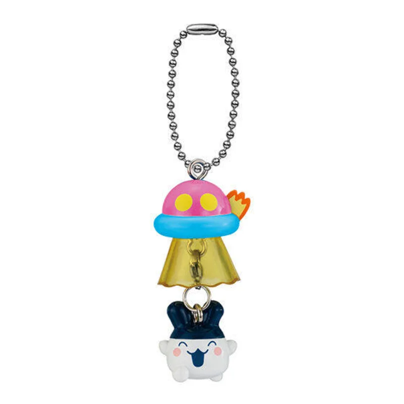 Bandai Original Gashapon Tamagotchi UFO 01 Hanging Charm Keychain
