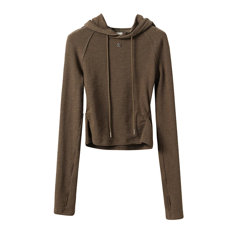 تي شيرت نسائي بأكمام طويلة ، بلوزات بعلامة فينا ، قمم برقبة مستديرة ، ملابس نسائية ، صيف ، WA096