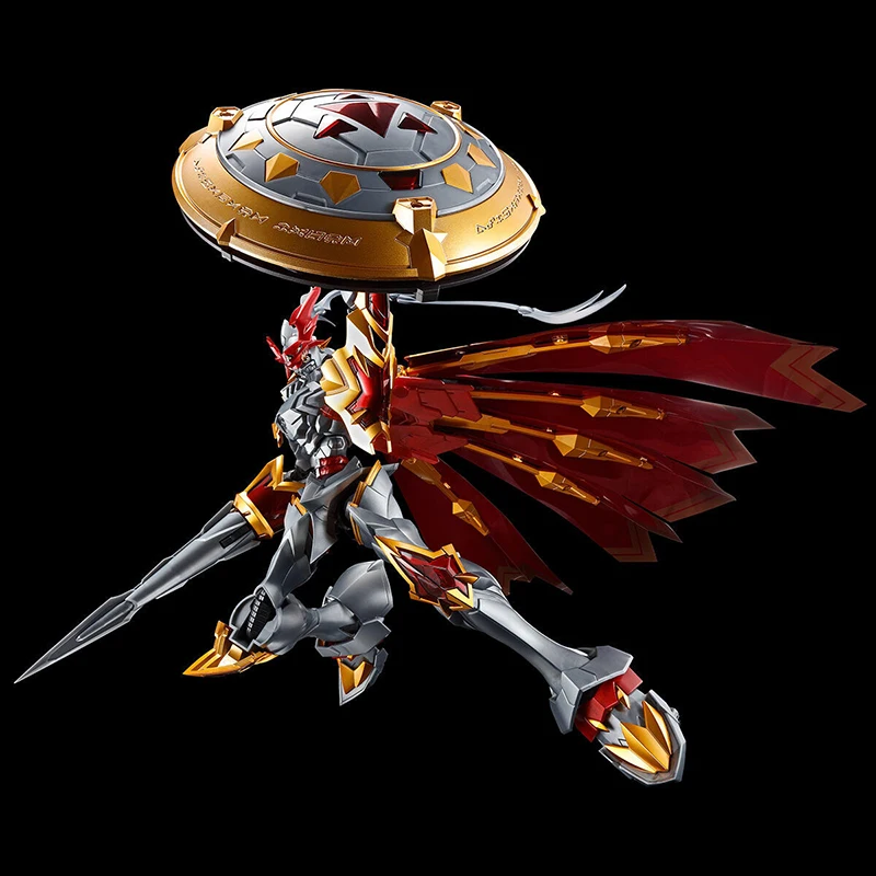 BANDAI – figurine Standard amplifiée Digimon Adventure 02 DUKEMON/GALLANTMON [revêtement spécial], modèle d'assemblage d'action Anime, jouet