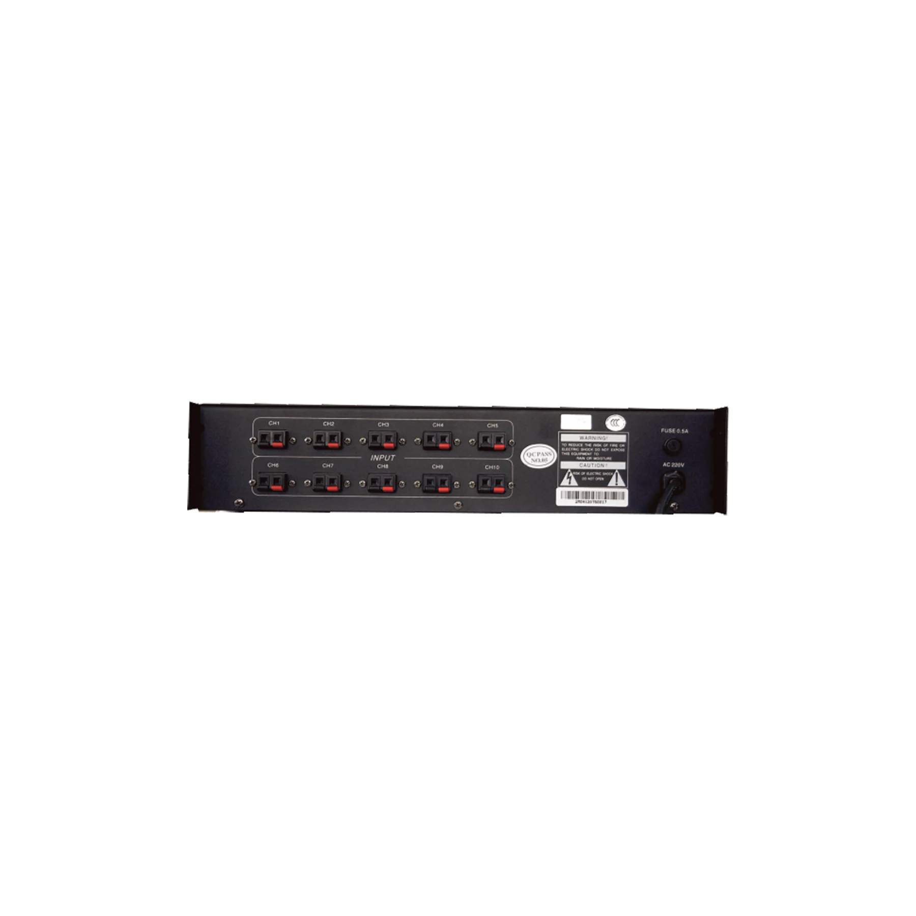 PANNELLO MONITOR A 10 CANALI