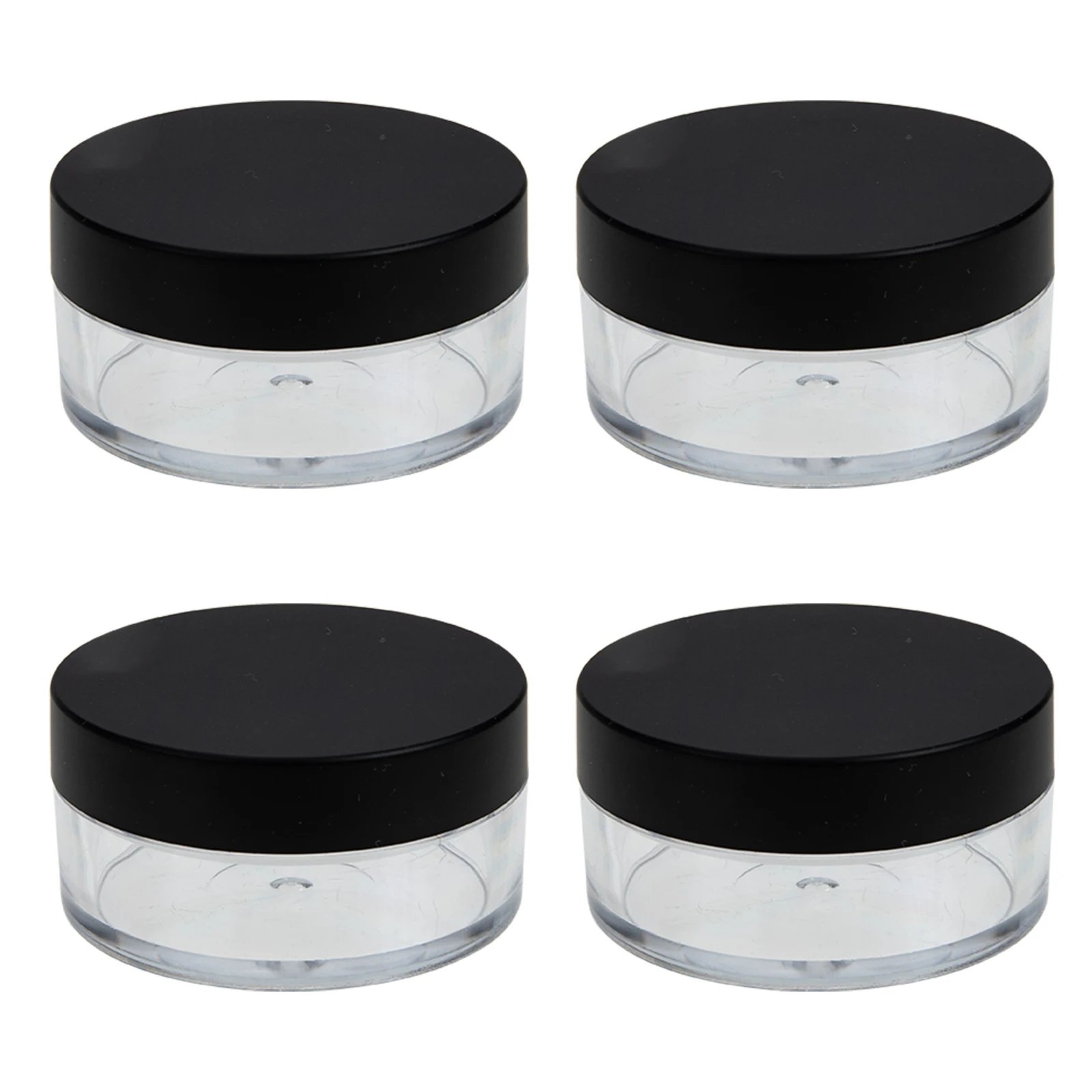 

4 Sets Box Empty Makeup Box Containers Portable Loose Case Travel Empty Storage Boxes for Makeup Powder