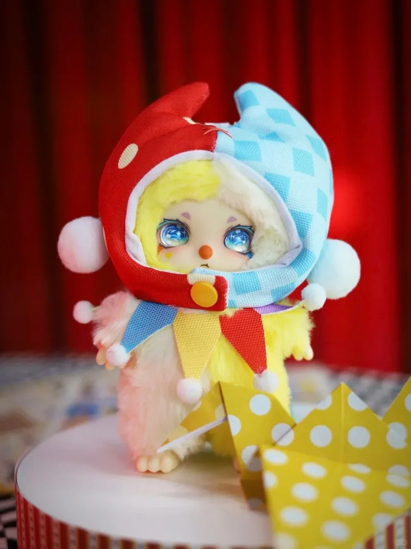 Rocky's Absurd Paradise Series Plush Blind Box Cute Trendy Toy Desktop Ornament Surrounding Vinyl Doll Doll Handmade Pendant