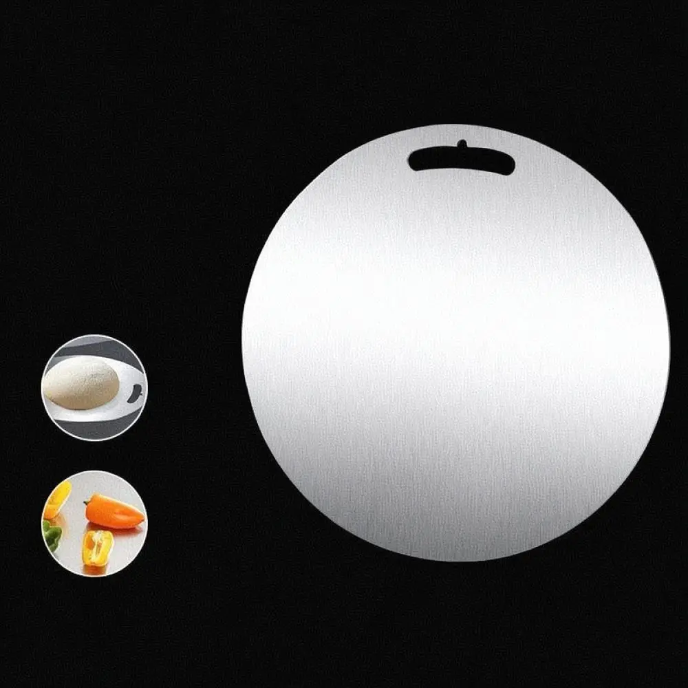 Heavy Duty Stainless Steel Chopping Board Easy Clean Kitchen Cutting Block Odor Resistant Non Slip Surface Plate