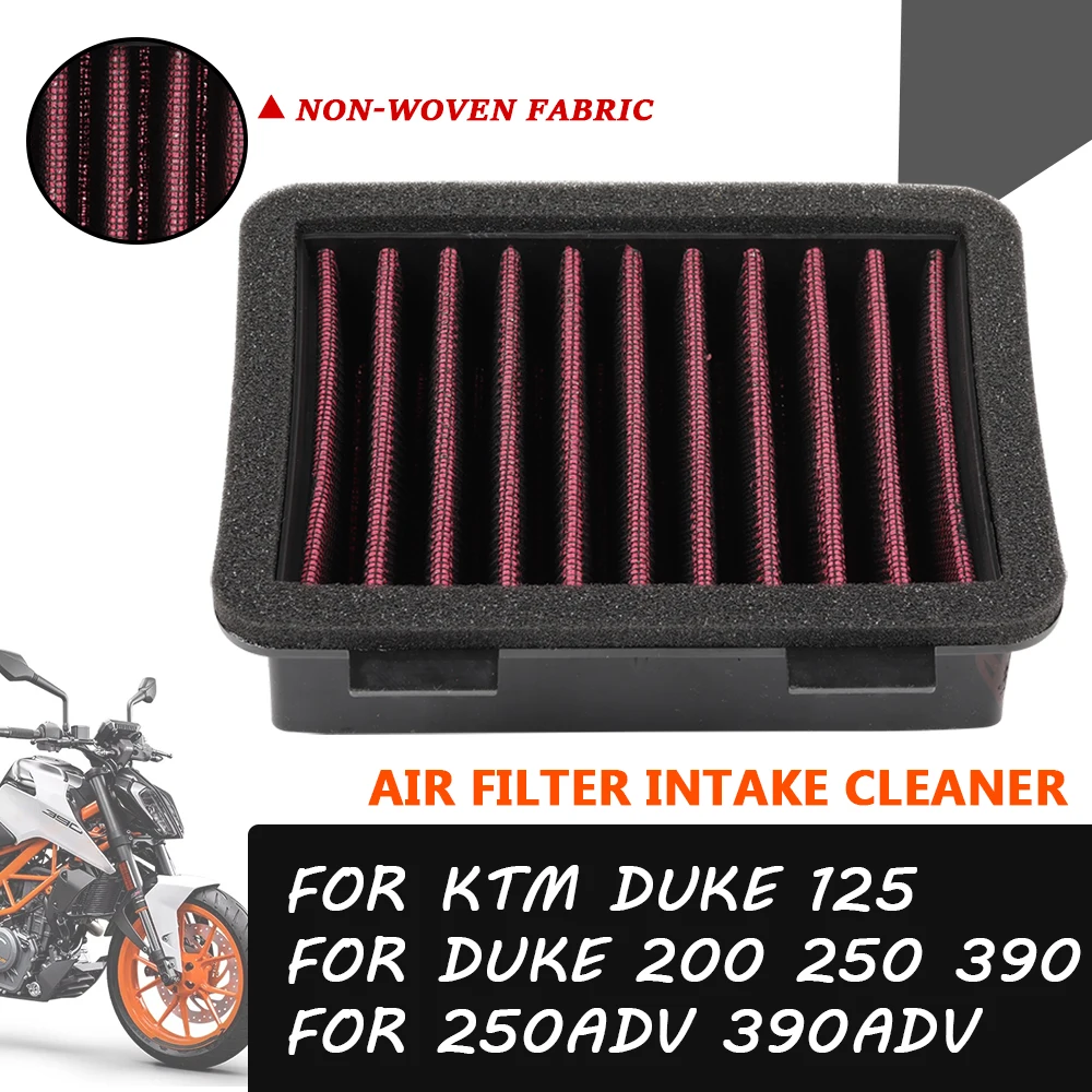 

For KTM 390 Adventure 390ADV DUKE390 Duke 390 250 125 200 Duke Motorcycle Air Filter Intake Cleaner Air Element Engine Cleaner