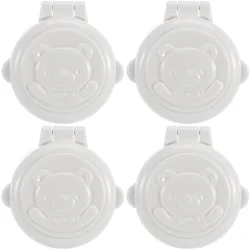 4 Pcs Protection Cap The Car Baby Button Security Lock Safety Protective Covers Dryer Washing Machine Abs Key Start