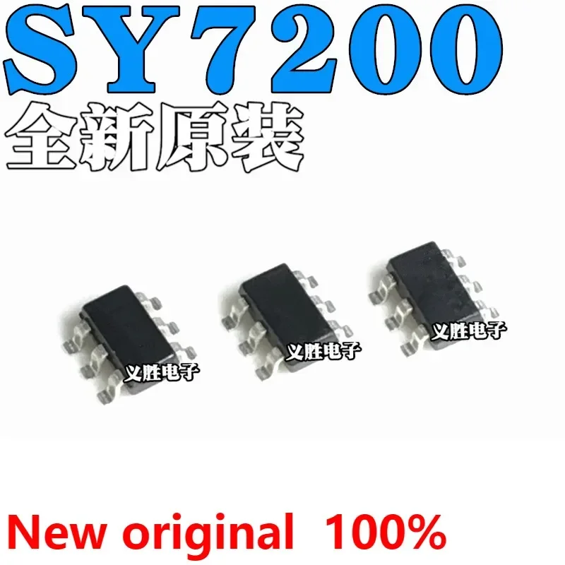 3pcs New and original  SY7200 SY7200AABC  SOT23-6 LEDdriver chip HY DC - DC booster LED drive, backlight driver IC