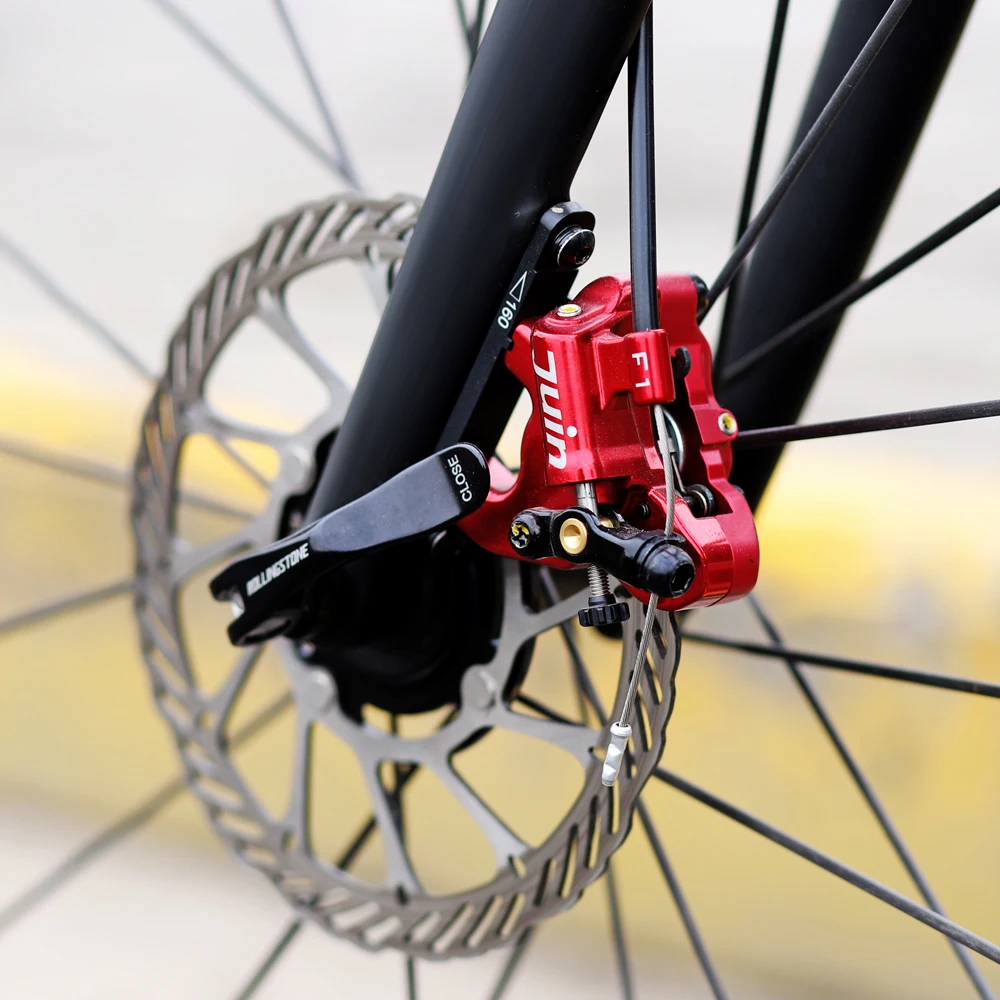Juin Tech F1 flat mount Disc Brake hydraulic caliper rotor 160mm