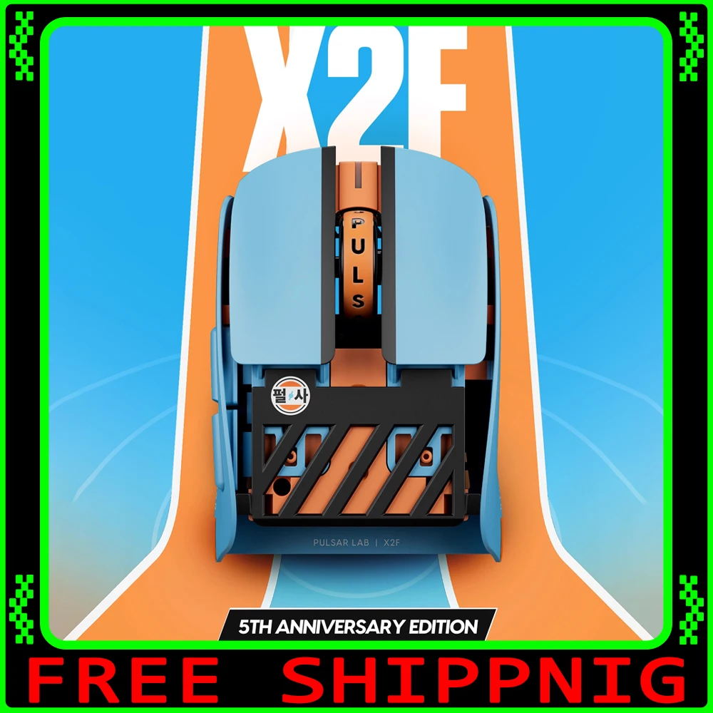 

Pulsar X2F Mouse Dual Mode Wireless Mouse XS-1 Sensor 8000Hz Polling Rate 38 gram Lightweight Gaming Mice Gamer PC Accessories