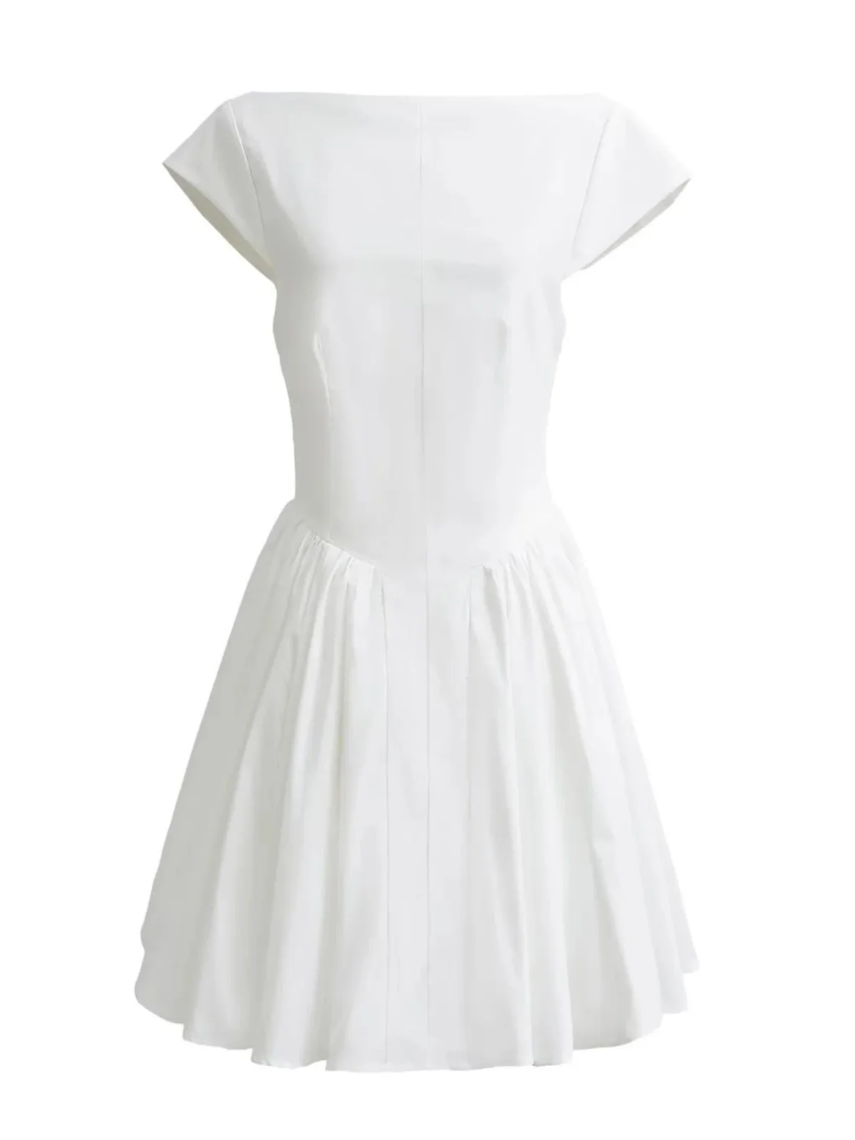 White A-Line Dr Wit… - image